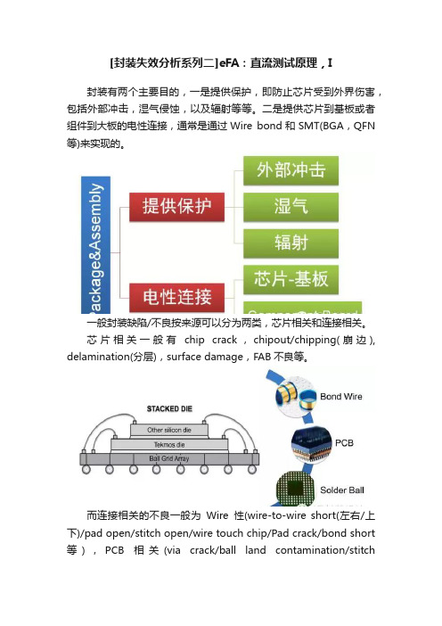 [封装失效分析系列二]eFA：直流测试原理，I