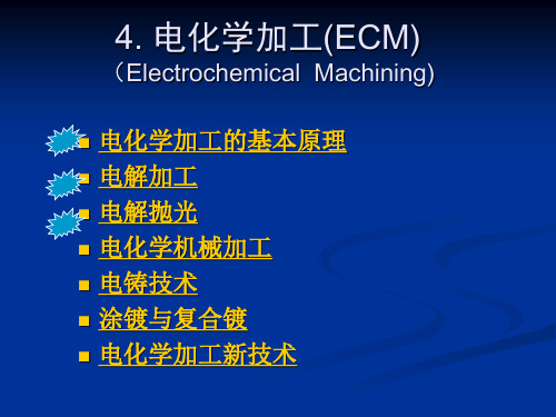 第4章 电化学加工(1)