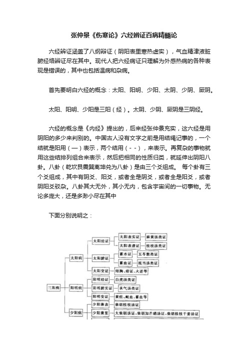 张仲景《伤寒论》六经辨证百病精髓论