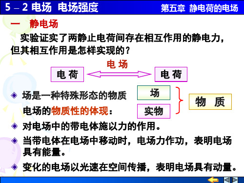 5-02 电场 电场强度