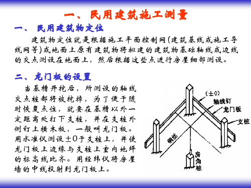 p11工业与民用建筑中的施工测量