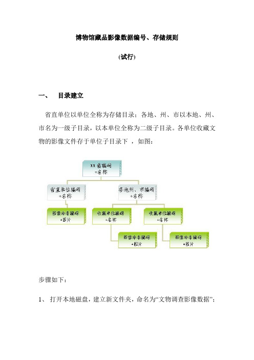 博物馆藏品影像数据编号、存储规则