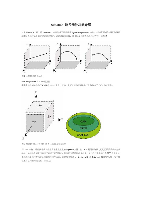 Simotion 路径插补功能介绍