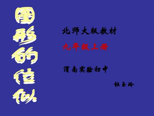 位似图形1课件.ppt