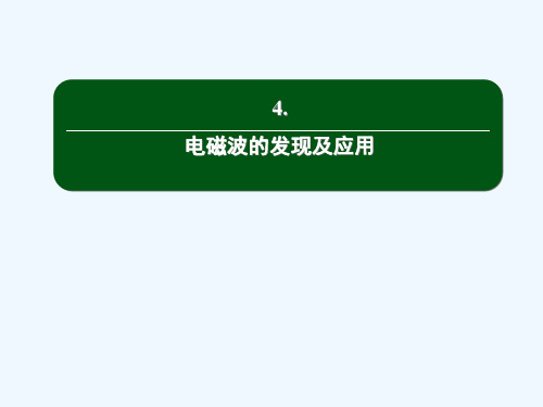 2020_2021学年新教材高中物理第十三章电磁感应与电磁波初步4电磁波的发现及应用课件新人教版必修