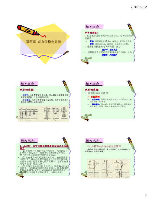 经典考研地下水动力学重点3