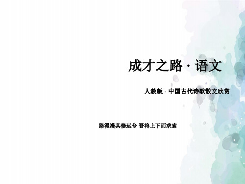 人教新课标版语文高二中国古代散文5.3自主赏析2祭十二郎文