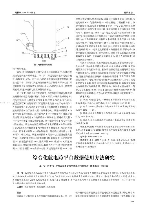 综合化航电跨平台数据使用方法研究