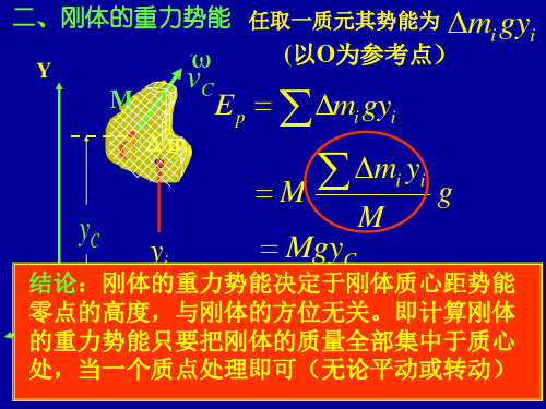 刚体的能量定轴转动的动能定理