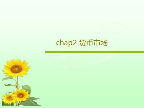 chap2 货币市场共26页