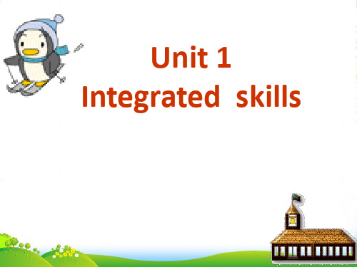 牛津译林版七年级英语下册Unit1 Integrated skills课件