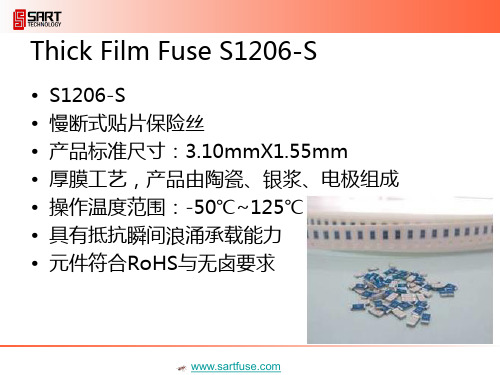 SMD1206贴片式保险丝