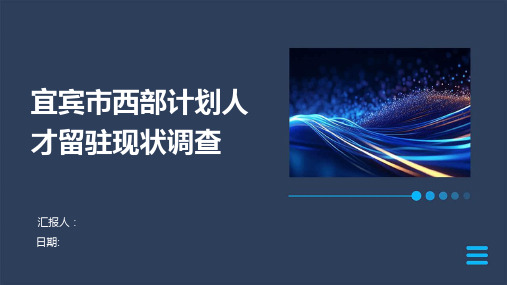 宜宾市西部计划人才留驻现状调查