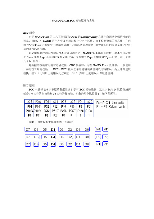 NandFlash+ECC原理和实现