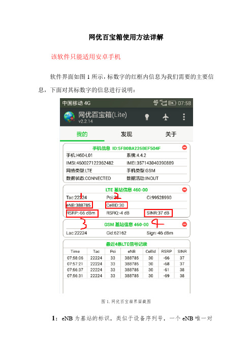 网优百宝箱使用方法详解