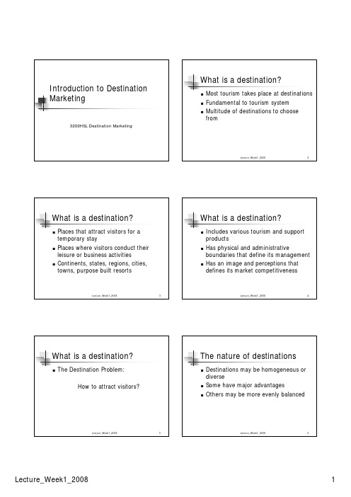 旅游景点营销LectureWeek1[1]
