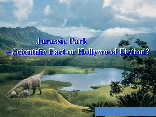 高二英语 Module 5 Jurassic Park课件外研选修六