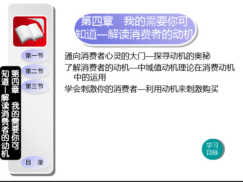 消费心理学第四章 PPT课件