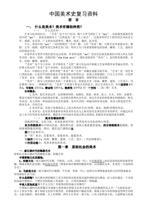 中国美术史资料全国考研必备.doc