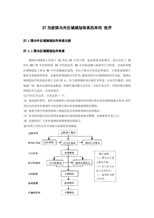 27.当前国内外区域规划异同—