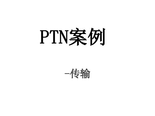 PTN案例