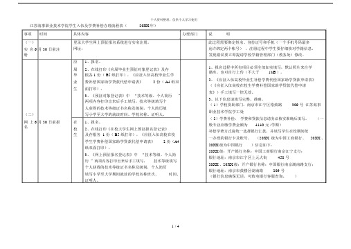 海事职业技术学院学生入伍及学费补偿办理流程表(.doc