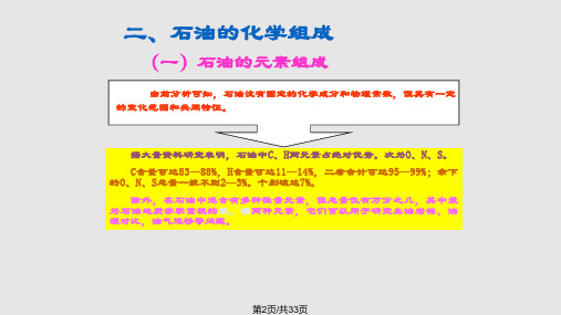 正丁烷正戊烷多数石油不同碳原子数正烷烃相对含量分布曲线有三个