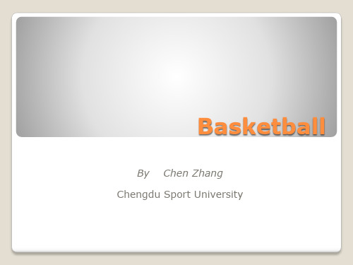 Basketball English体育英语(篮球)