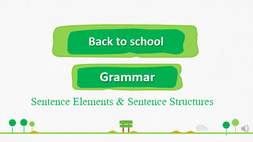 Unit1Backtoschool.Grammarandusage课件高中英语译林版(2020)