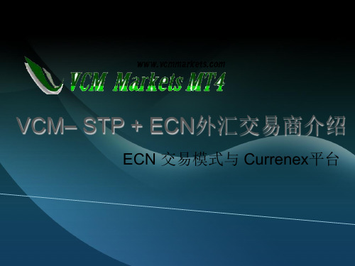 VCM – STP + ECN外汇交易商介绍