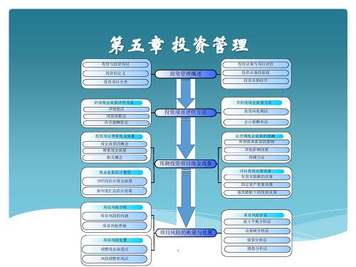 财经-财务会计专业财务管理-第五章投资管理课件