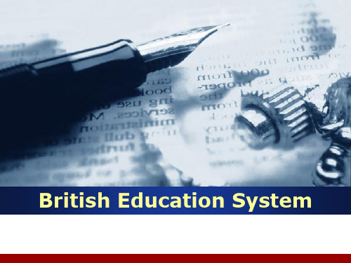 British Education System英美文化第七单元