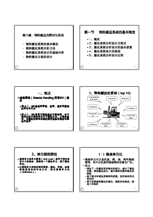 物流管理专业课程设施规划第6-9章