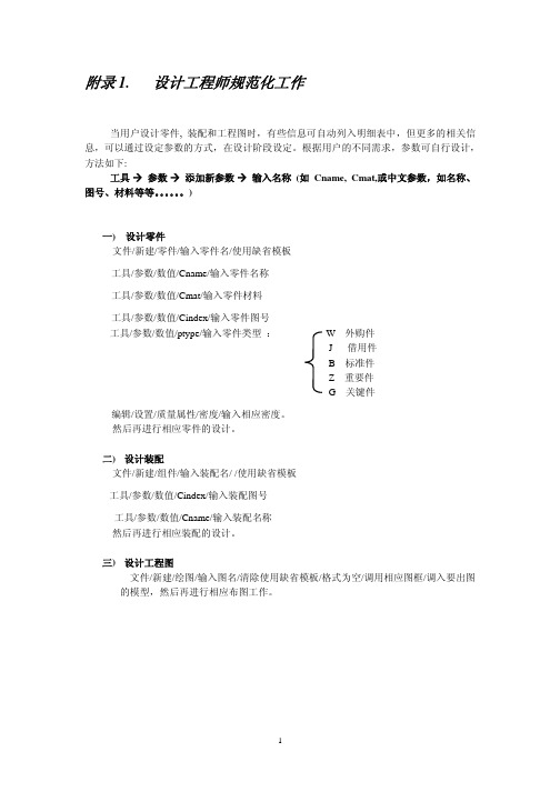 PTC 野火 工程图使用技巧