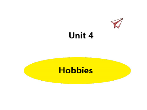 译林版五年级英语上册 Unit4 Hobbies  教学课件