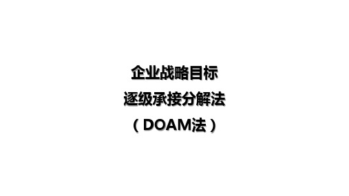 DOAM模型