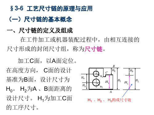 3-6工艺尺寸链的原理与应用