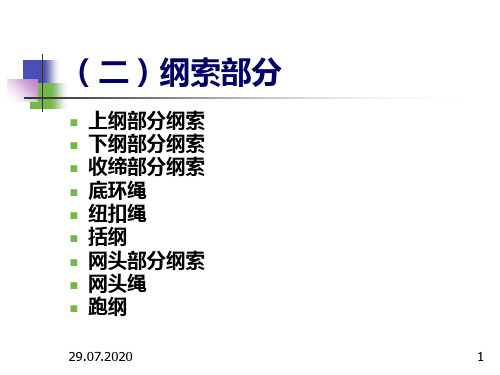 海洋渔业技术学孙满昌第三章 围网渔业技术(2)PPT课件