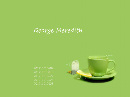 george meredith 乔治 梅瑞狄斯