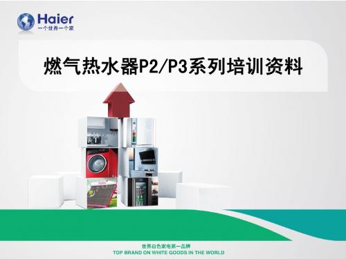 燃气新品P2、P3培训资料