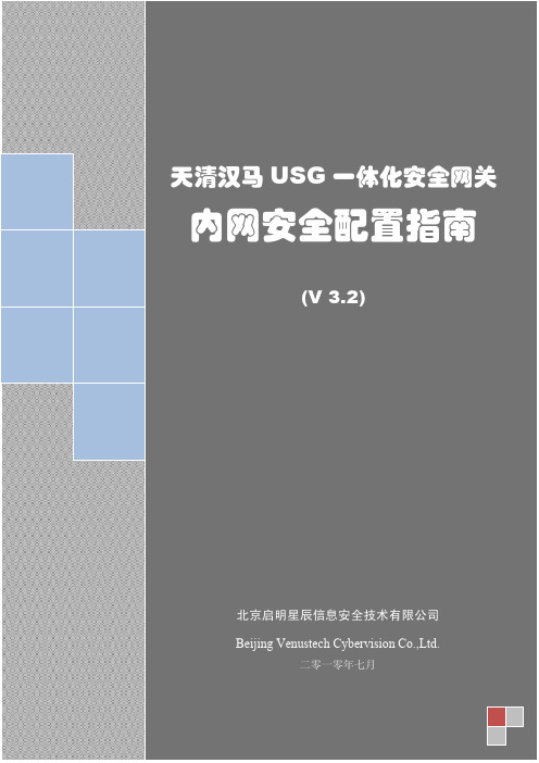 20100726_天清汉马USG系列_内网安全配置指南_V3.2