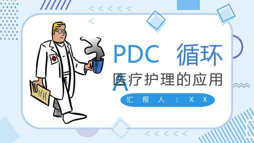 医疗行业PDCA管理循环的四个阶段质量管理PPT模板