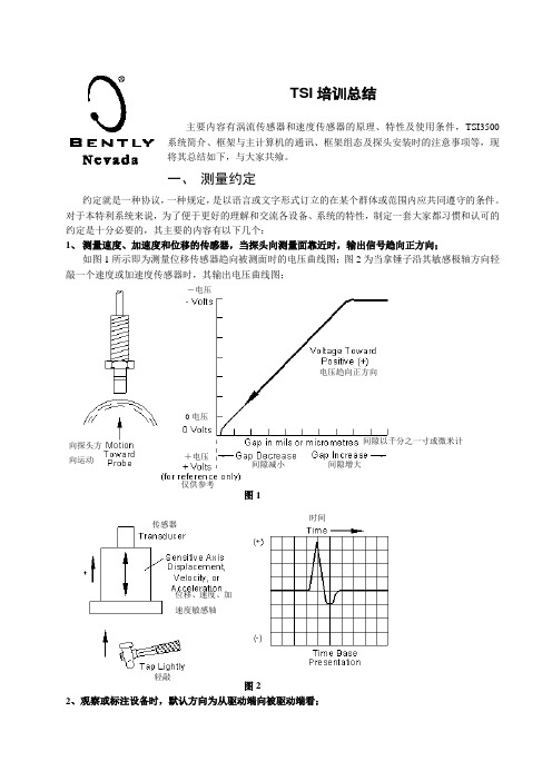 本特利TSI3500_培训资料及总结