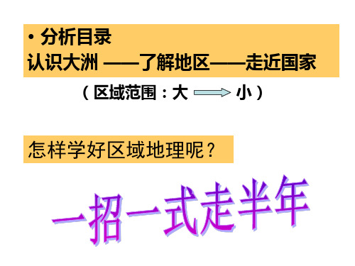 初中地理_亚洲和欧洲的地形教学课件设计