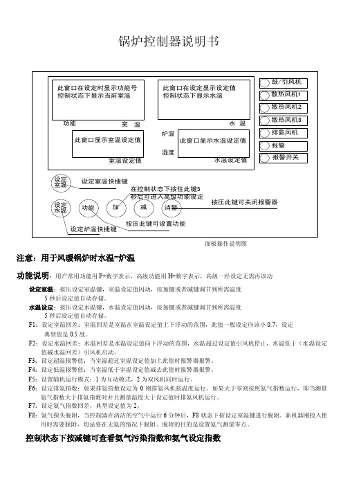 锅炉控制器说明书