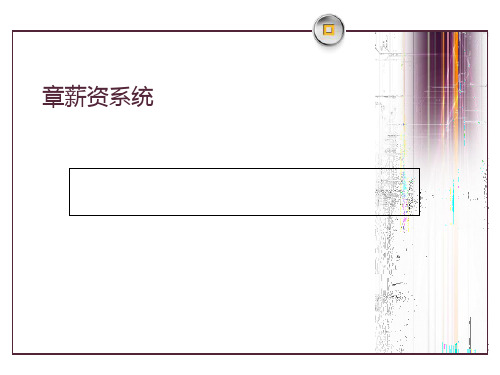 薪资系统概述(ppt29张)