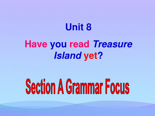 八年级英语下Unit8 Grammar focus课件(人教版)英语课件