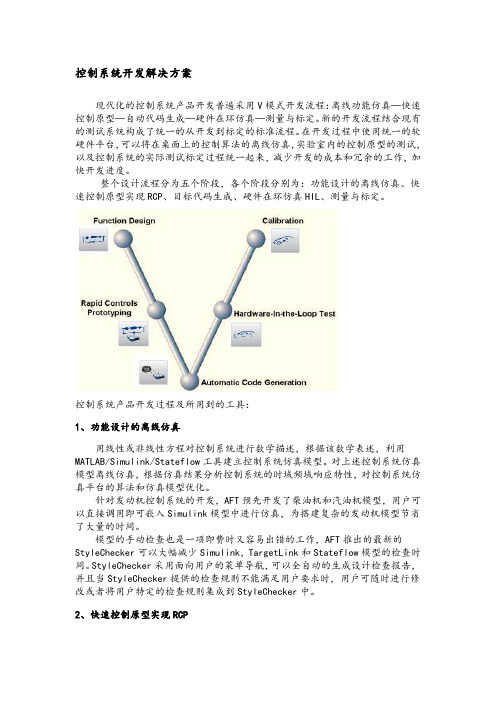 控制系统开发解决方案