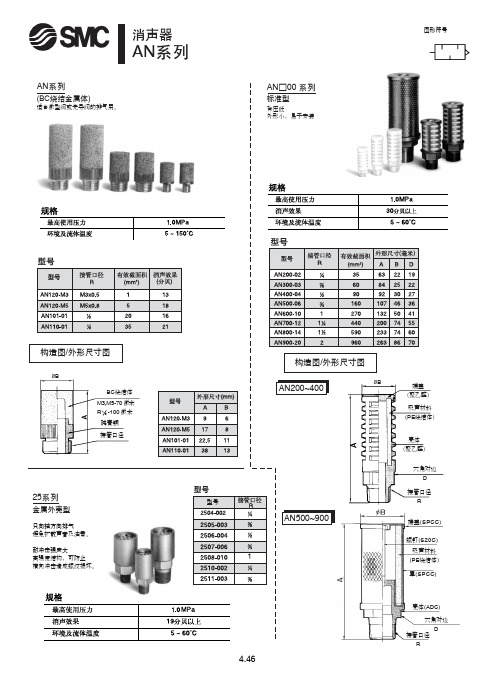 SMC消声器