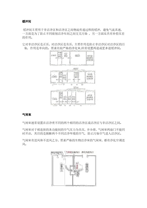 气闸室与缓冲间如何区分